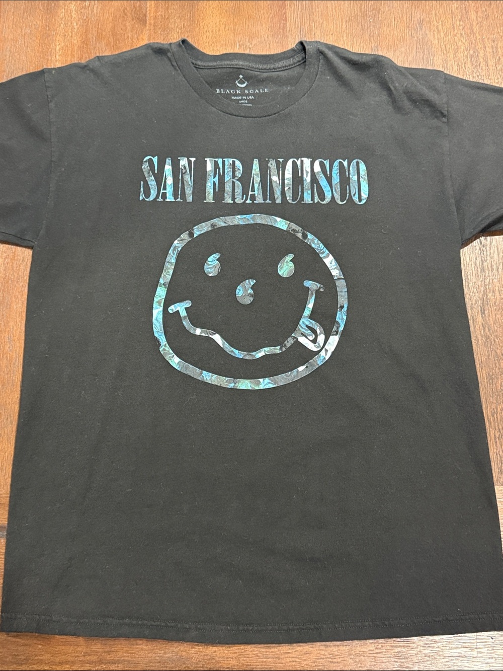 Black Scale BLVCK SCALE San Francisco Shirt Large